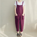 Women’s autumn-winter solid jumpsuits